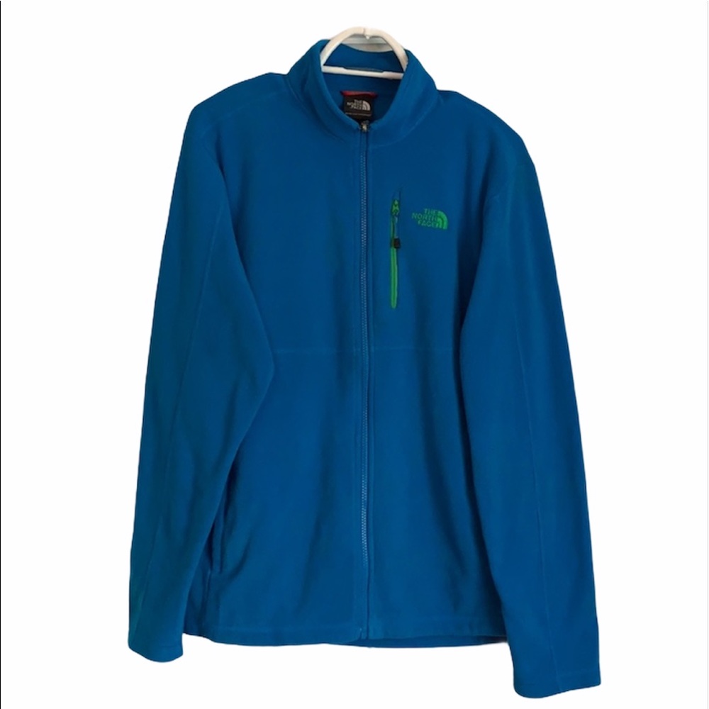 The North Face Men’s jacket blue green size medium